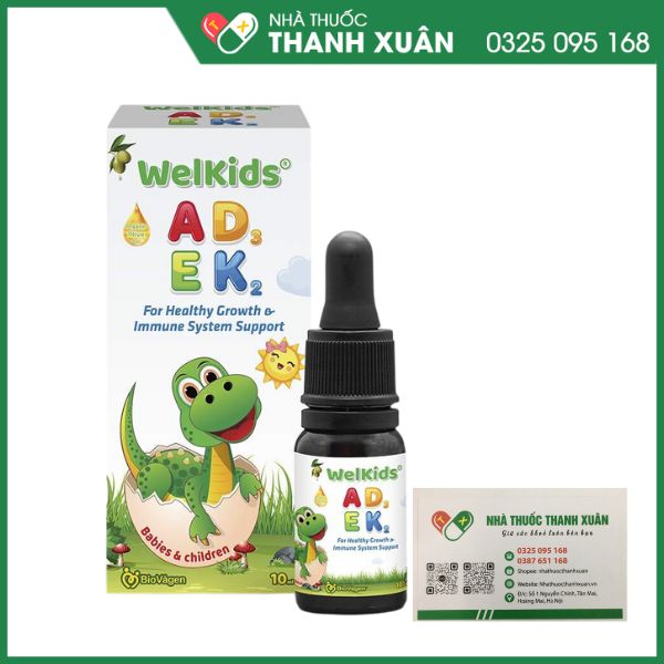 WelKids ADEK tăng cường sức khỏe, sức đề kháng cho trẻ